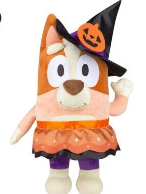 SALE! NWT Porch Greeter Bingo BLUEY Halloween Indoor Outdoor 14" x 11" x 19"